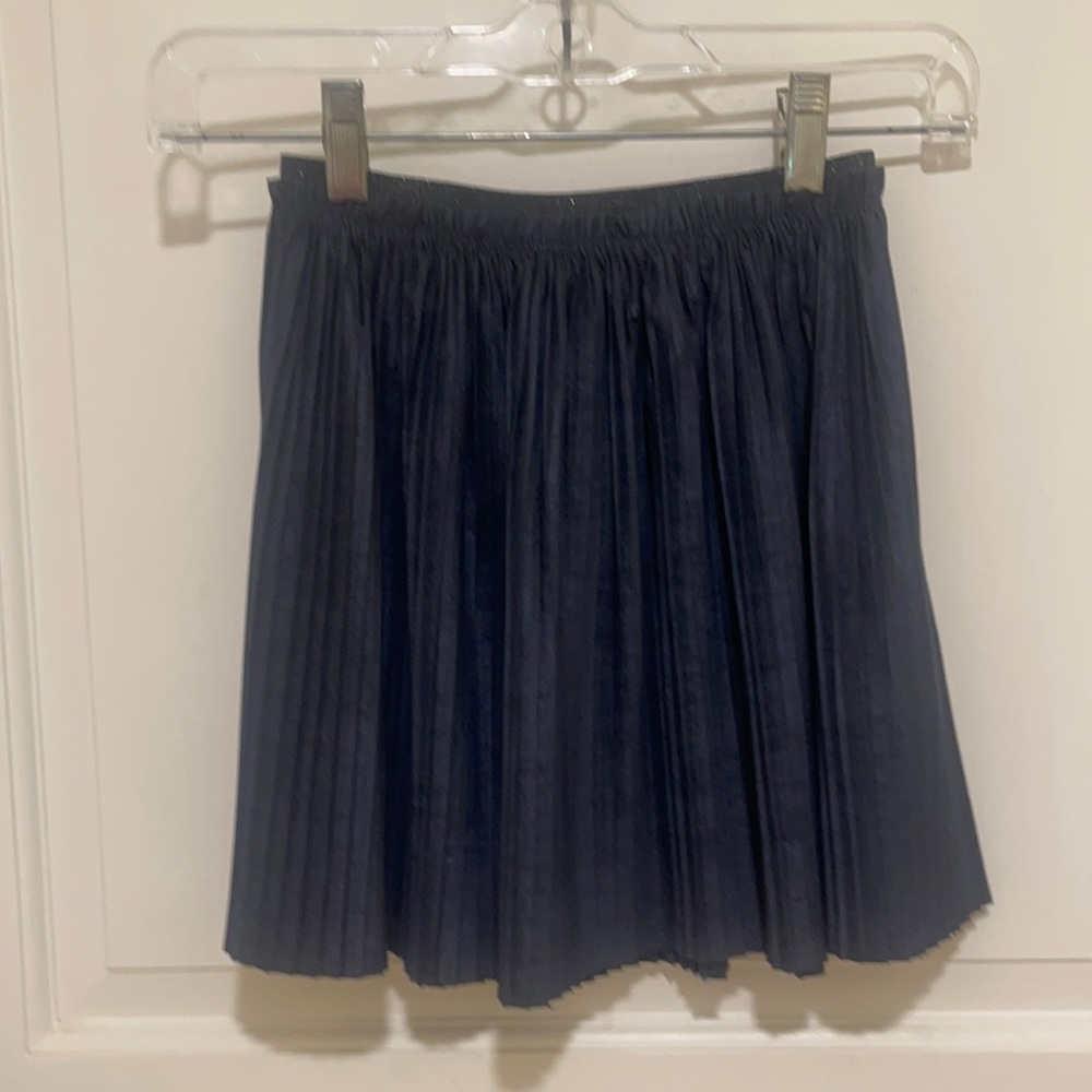 Adorable Navy pleated skirt